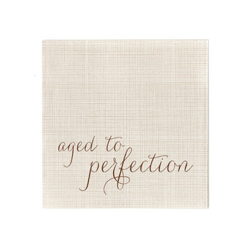 Aged to Perfection Cocktail Napkin