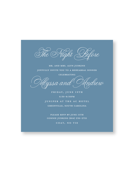 Andrew Invitation