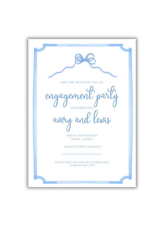 Avery Invitation