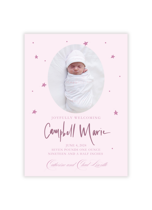 Campbell Birth Announcement