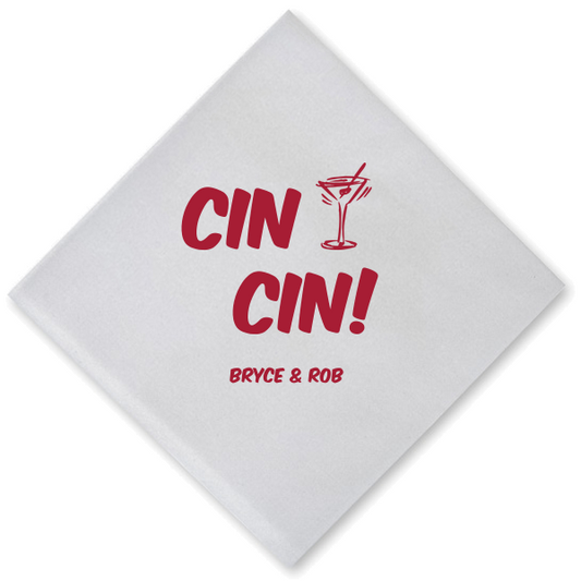 Rob Cocktail Napkin