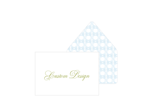 Custom Stationery