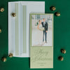 Brown Christmas Card