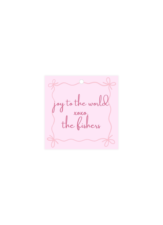 Fisher Holiday Tag