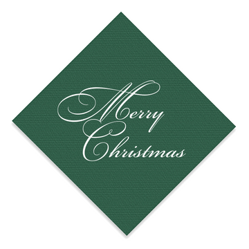 Merry Christmas Cocktail Napkin