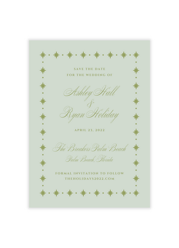 Hall Save The Date