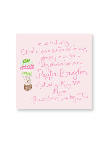 Hattie Invitation