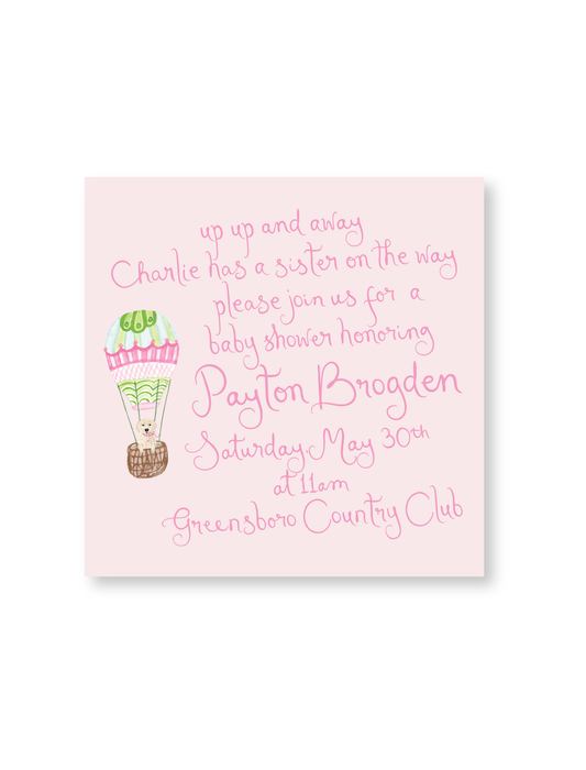 Hattie Invitation