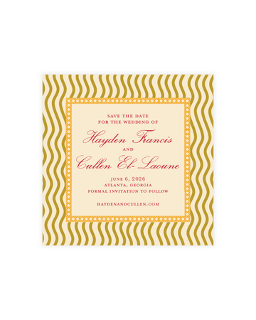 Hayden Save The Date