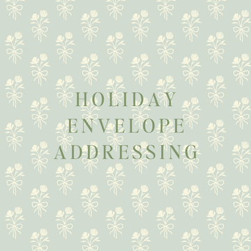 (Add-On) Envelope Addressing