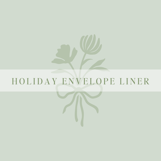 (Add-On) Envelope Liner