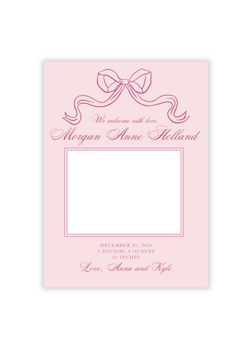 Holland Birth Announcement