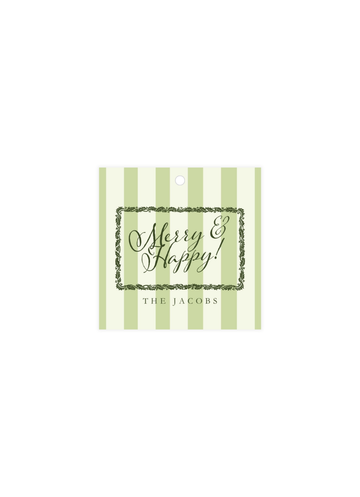 Jacobs Holiday Tag