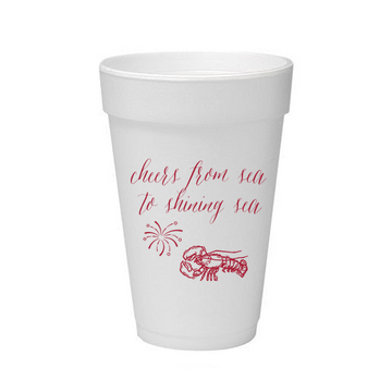 4th of July Foam Cup
