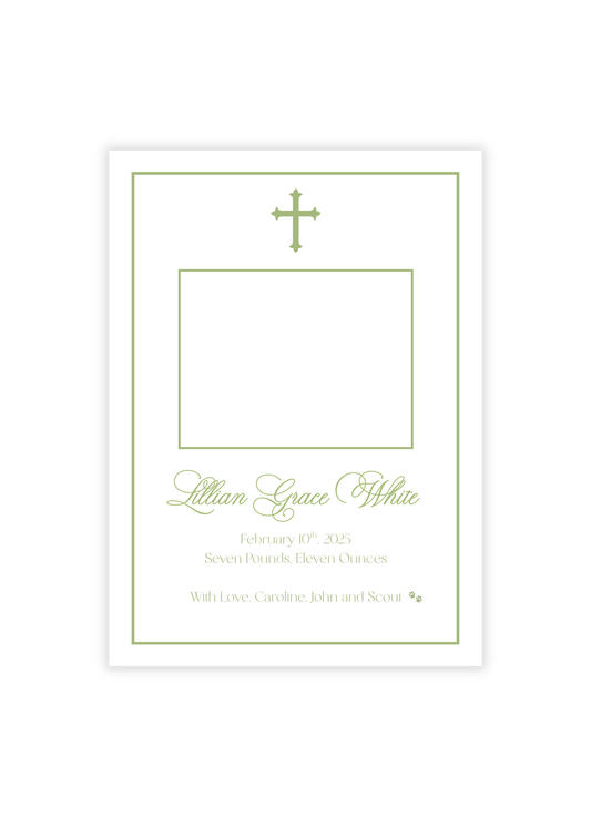 Lillian Birth Announcement