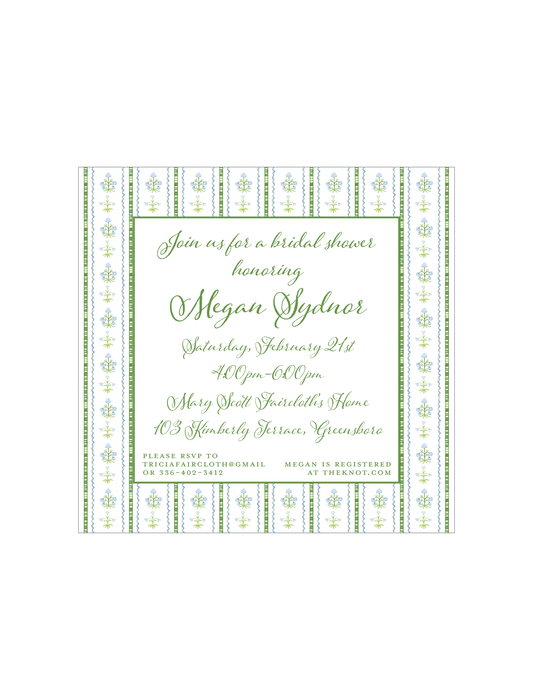 Megan Invitation