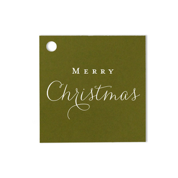 Merry Christmas Holiday Tag