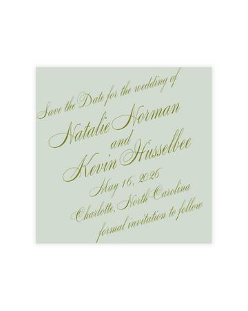 Natalie Save The Date