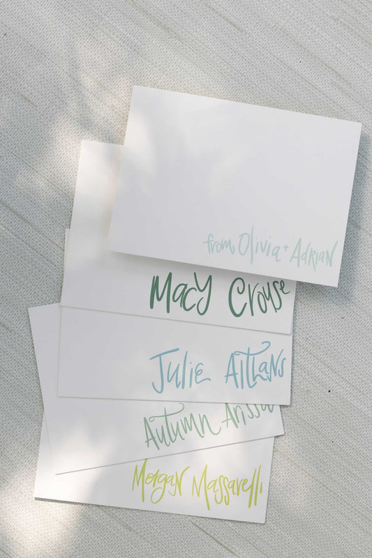 Handwritten Stationery